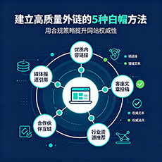 海南建站-建立高质量外链的5种白帽方法